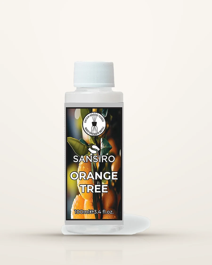 Orange Tree Reed Diffuser Yedek Ürün 100 ml — Sansiro ürün görseli